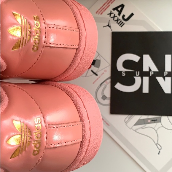 NWT Adidas continental 80 pink leather - Picture 9 of 10